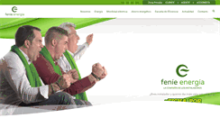 Desktop Screenshot of fenieenergia.es