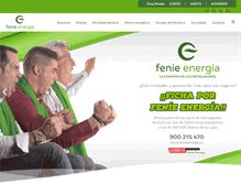 Tablet Screenshot of fenieenergia.es